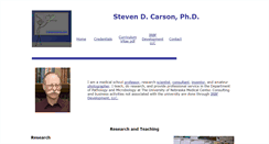 Desktop Screenshot of carsonscience.com